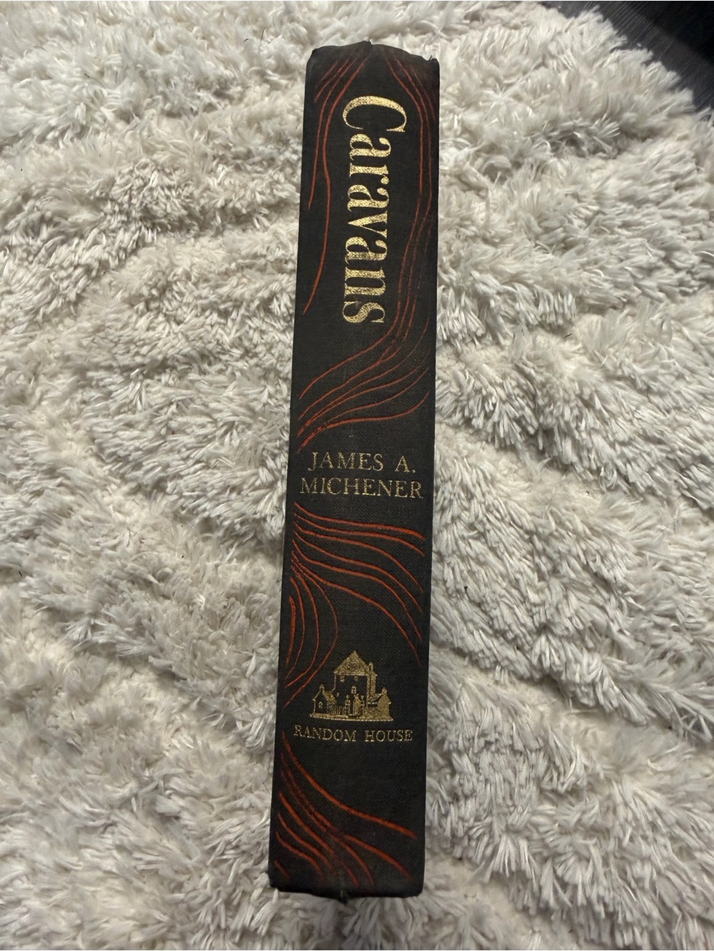 1963 James Michener "Caravans" Hardcover Book - True First Edition